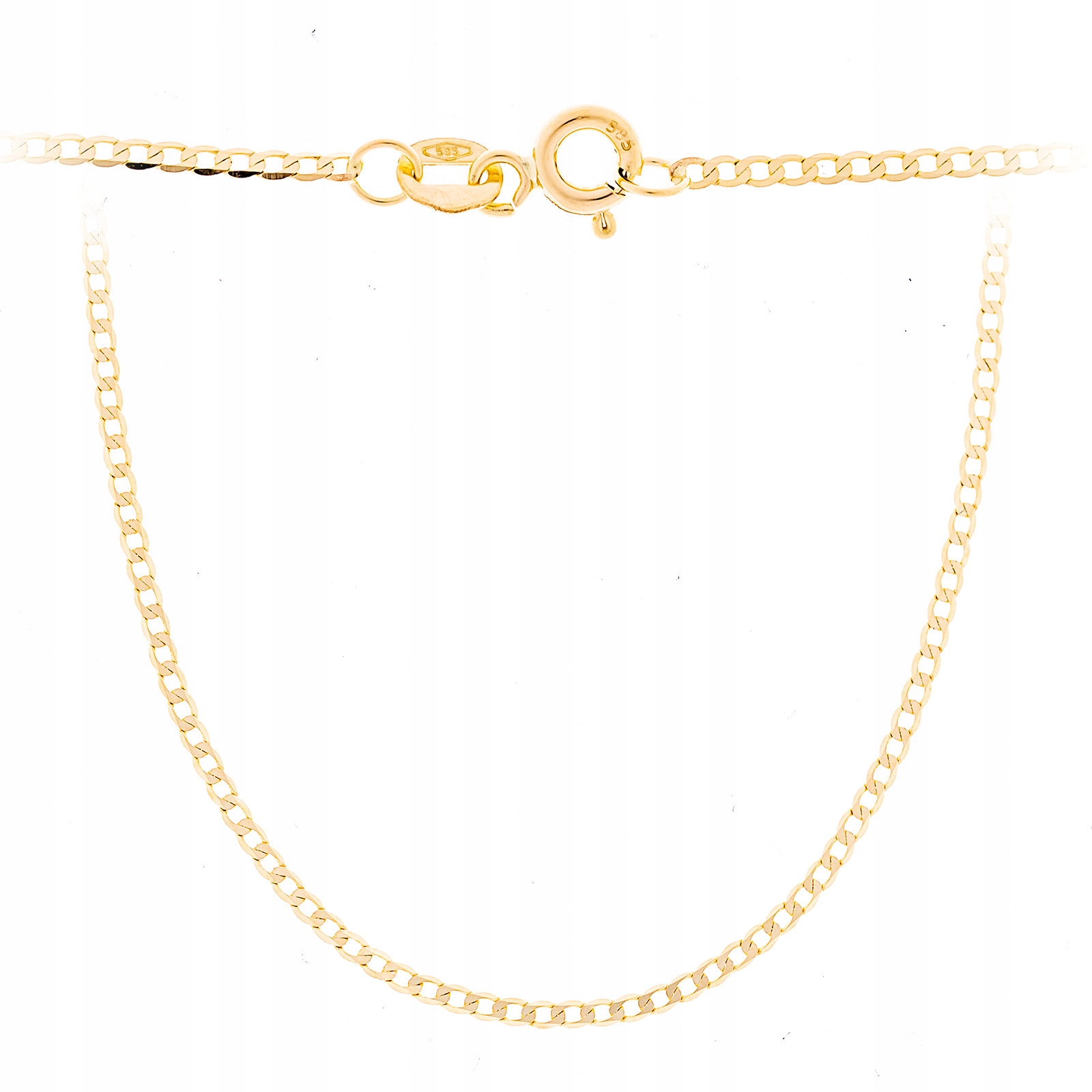 Zlatý řetízek 585 Pancíř XI