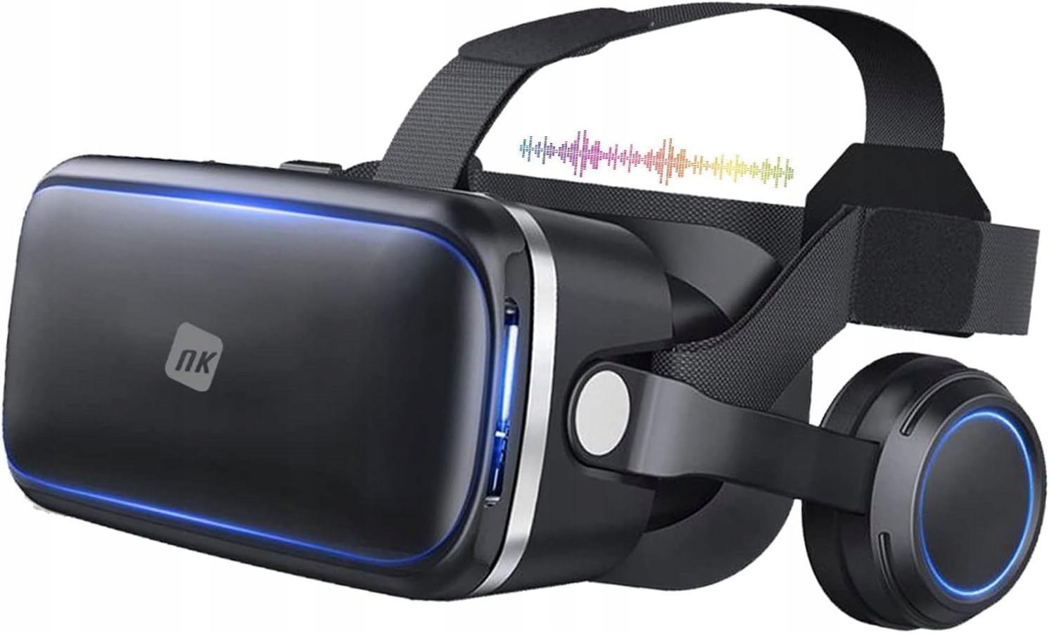 Vr 3D Brýle Pro Telefon Se Sluchátky 360°