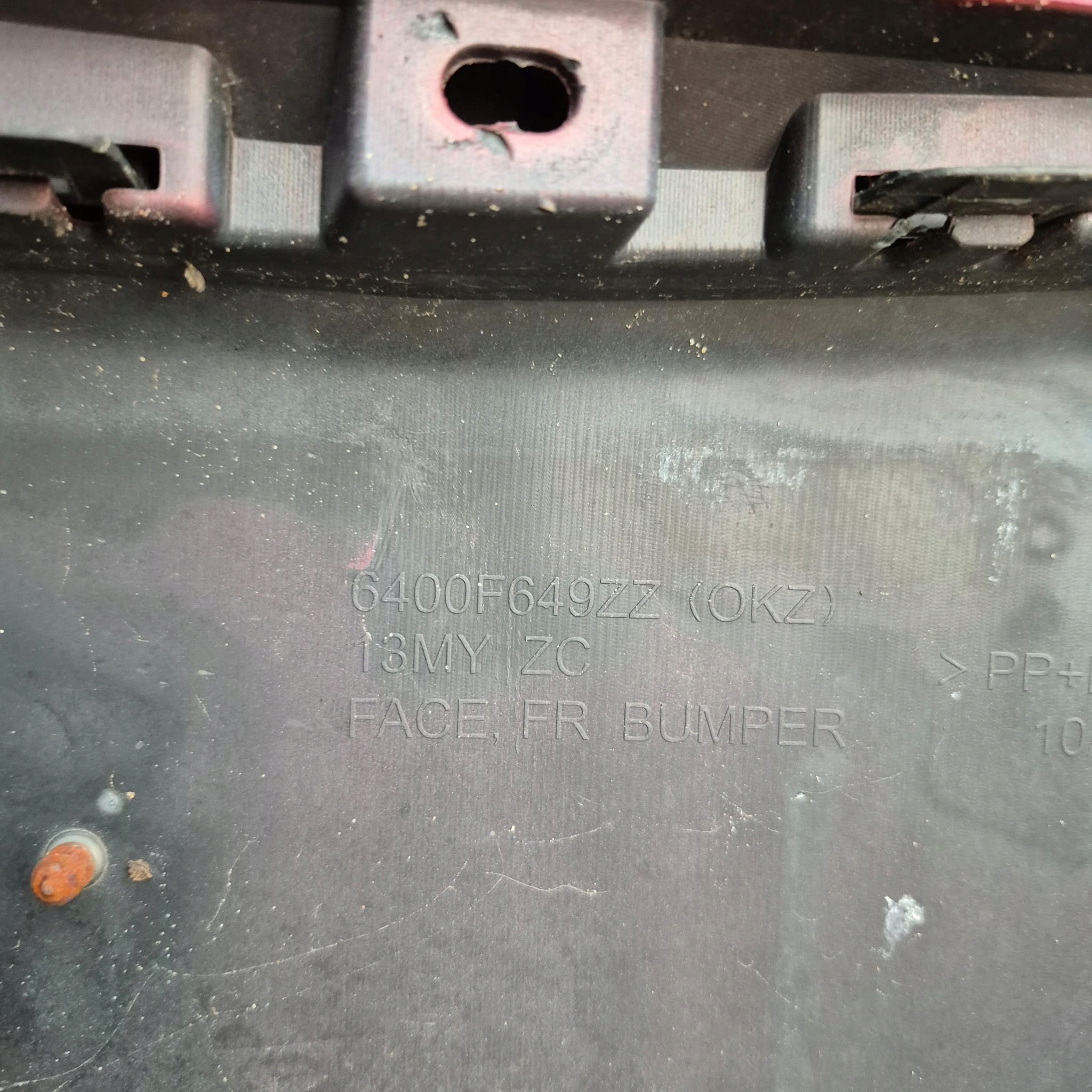MITSUBISHI ASX and 1 LIFT 12-16 bumper front front SPR 6400F649ZZ
