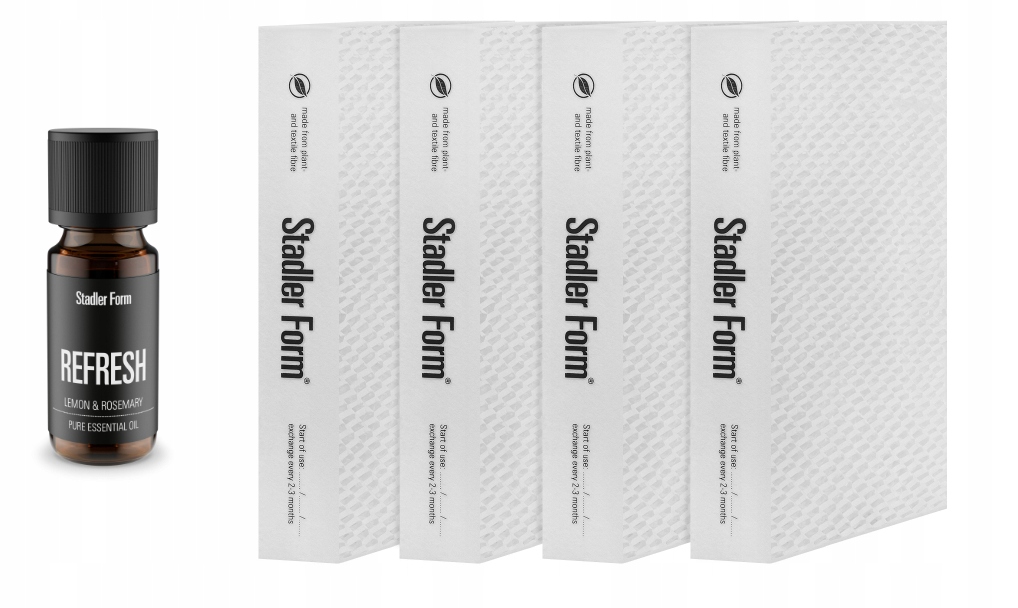 FILTRY DO NAWILŻACZY OSAR 4szt. + OLEJEK ZAPACHOWY REFRESH STADLER FORM