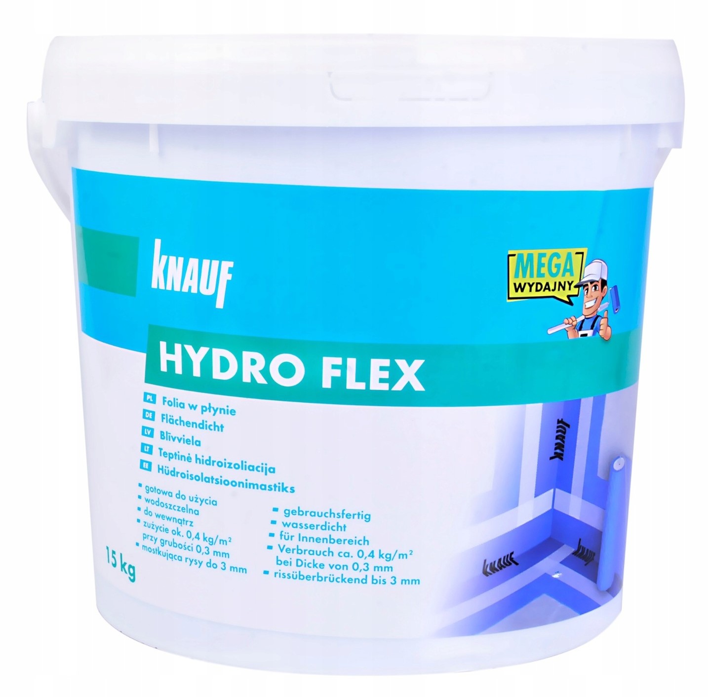 

Knauf Płynna Folia Hydro Flex 15kg