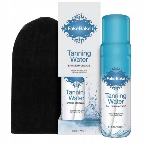 Fake Bake Tanning Water Samoopalovací přípravek v pěně rukavice