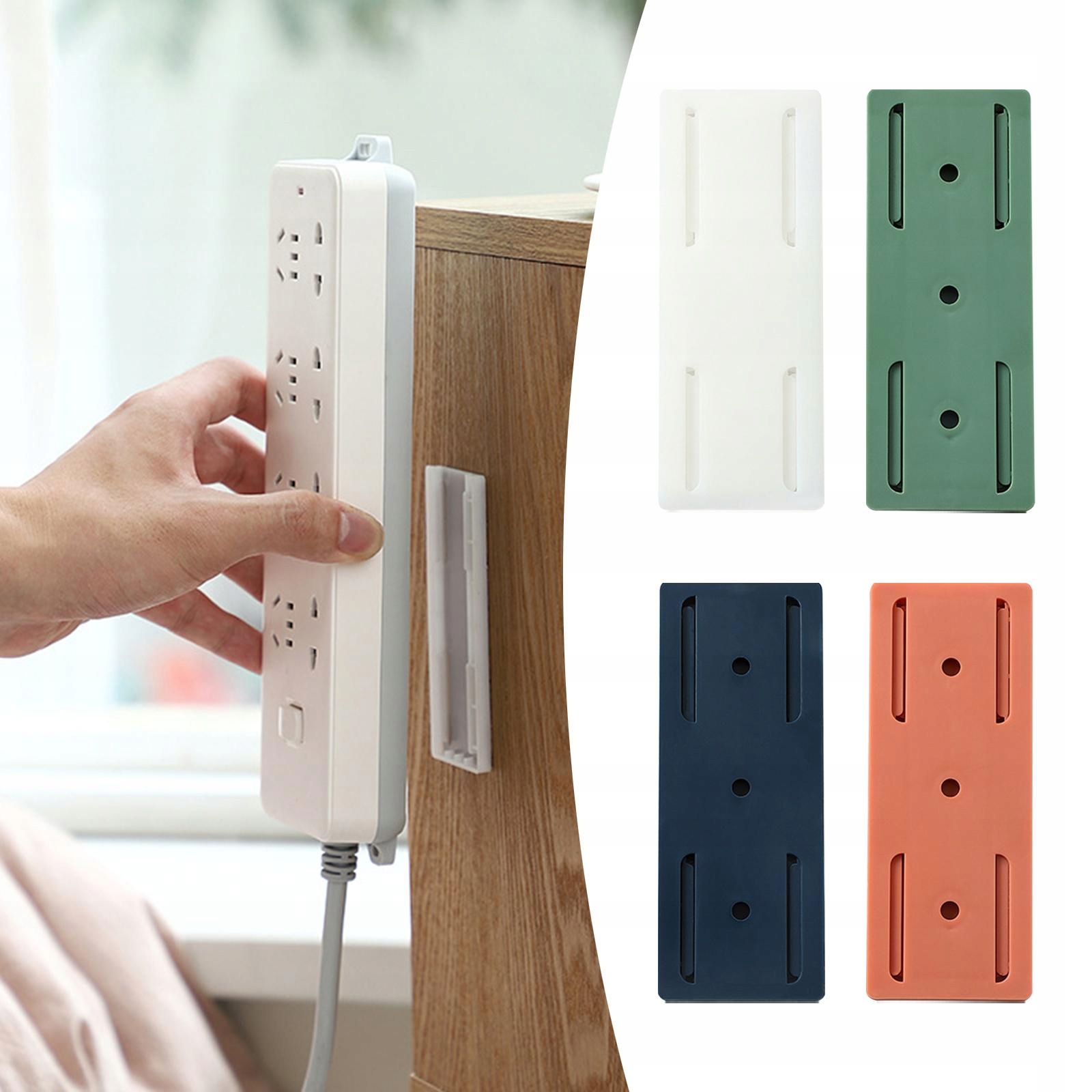 4 szt. Uchwyt listwy zasilającej Fixer Organizer Model 1