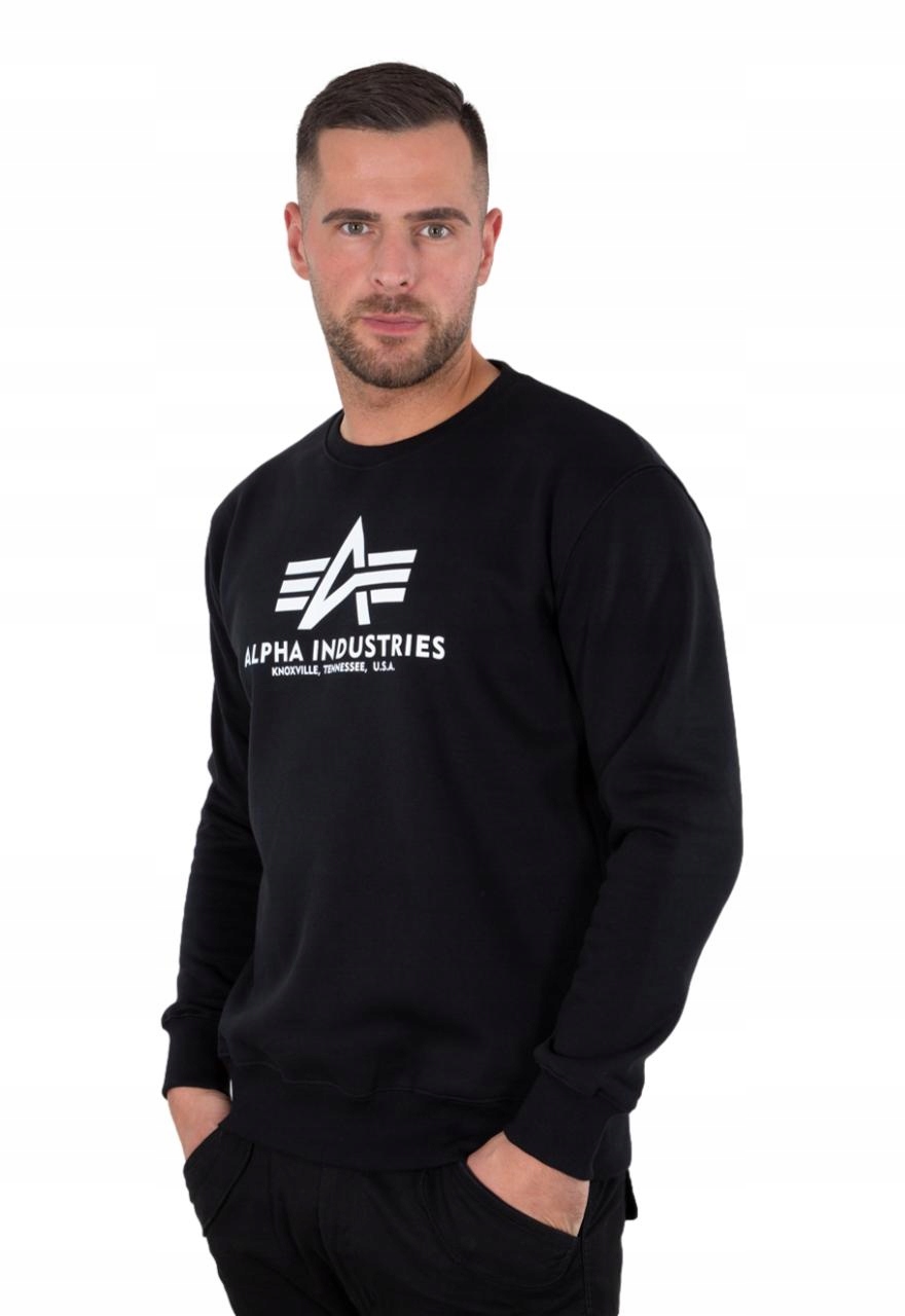 

Bluza Męska Alpha Industries Basic Bawełniana