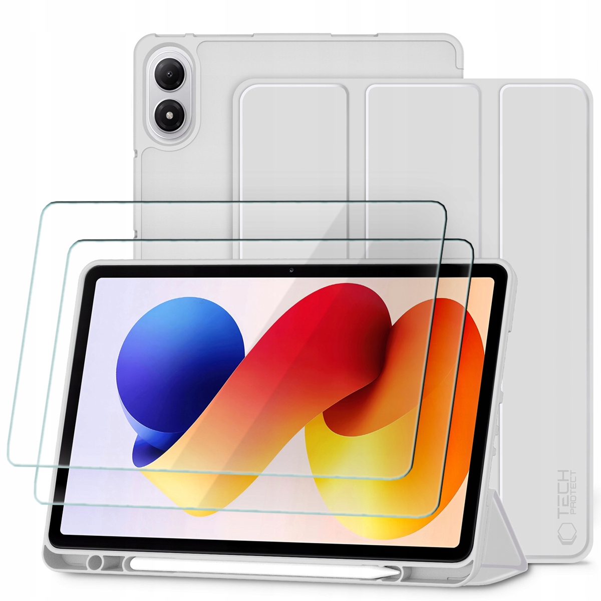 Składane Etui 2-PAK Szkło Do Xiaomi Poco Pad M1 Redmi Pad 2 Pro 12.1