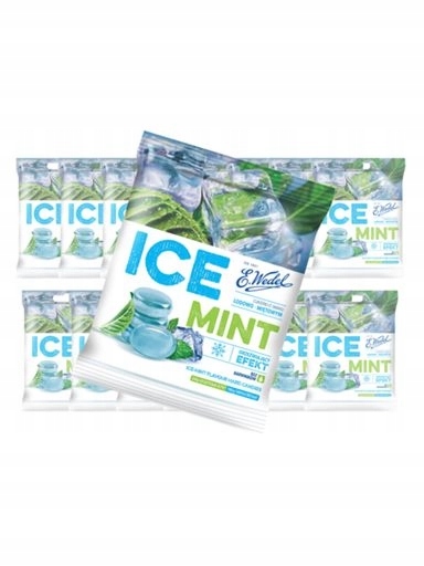 Levně E.Wedel Bonbóny Ice Mint s ledově mátovou příchutí 1,44 kg (16 ks x 90 g)