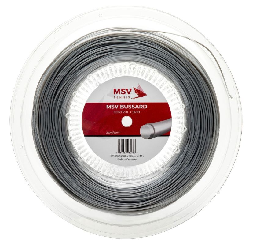 Naciąg tenisowy Msv Bussard szpula 200 m. 1,25 mm