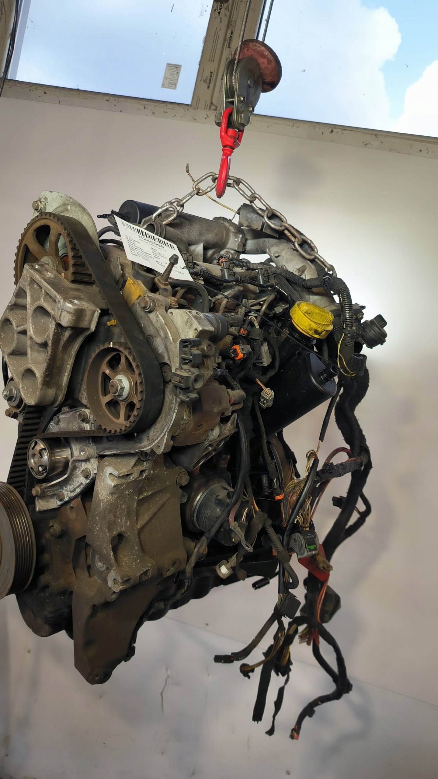 engine complete 1.9 DCI F9A RENAULT MEGANE II