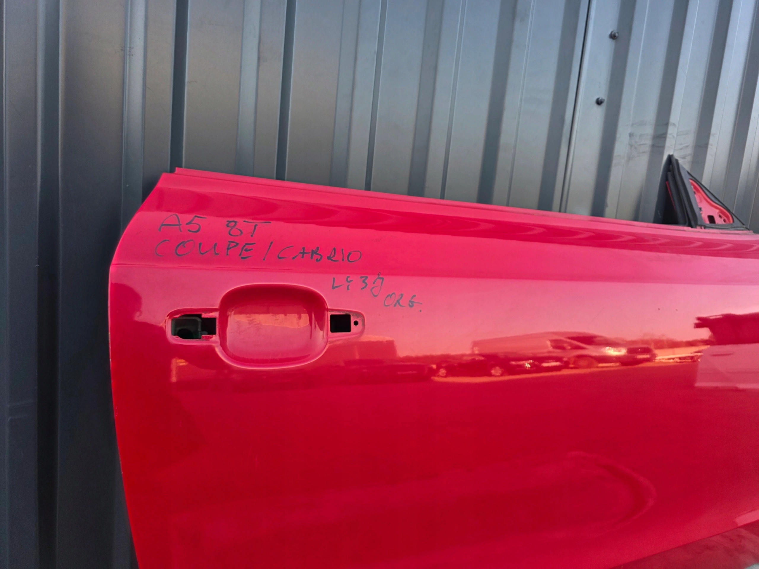 door right front AUDI A5 8T COUPE CABRIO LY3J 2008-2016 original !!!