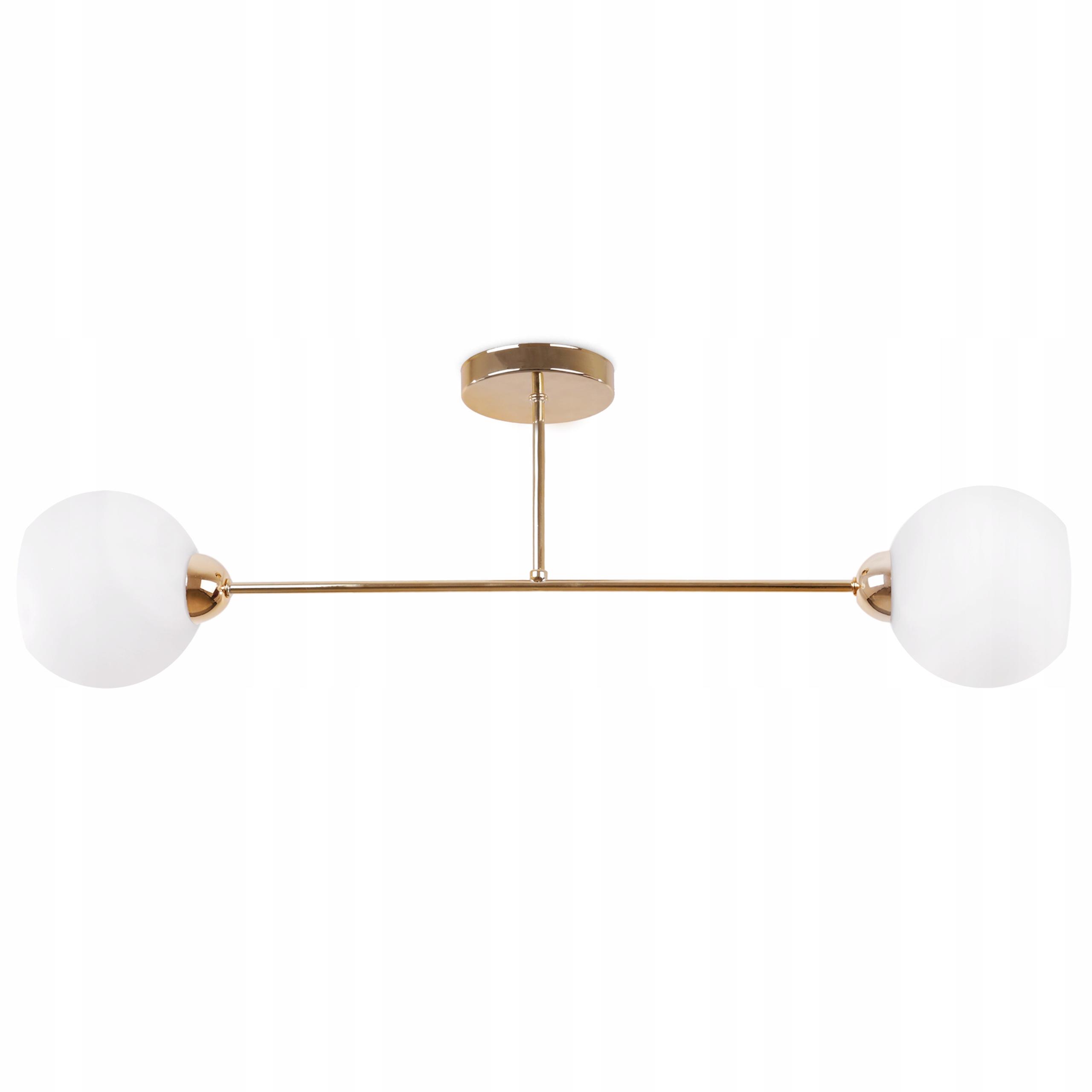 Stropná Lampa Závesný Luster Zlatý Do Kuchyne, Obývačky, Kúpeľne, Gule E27