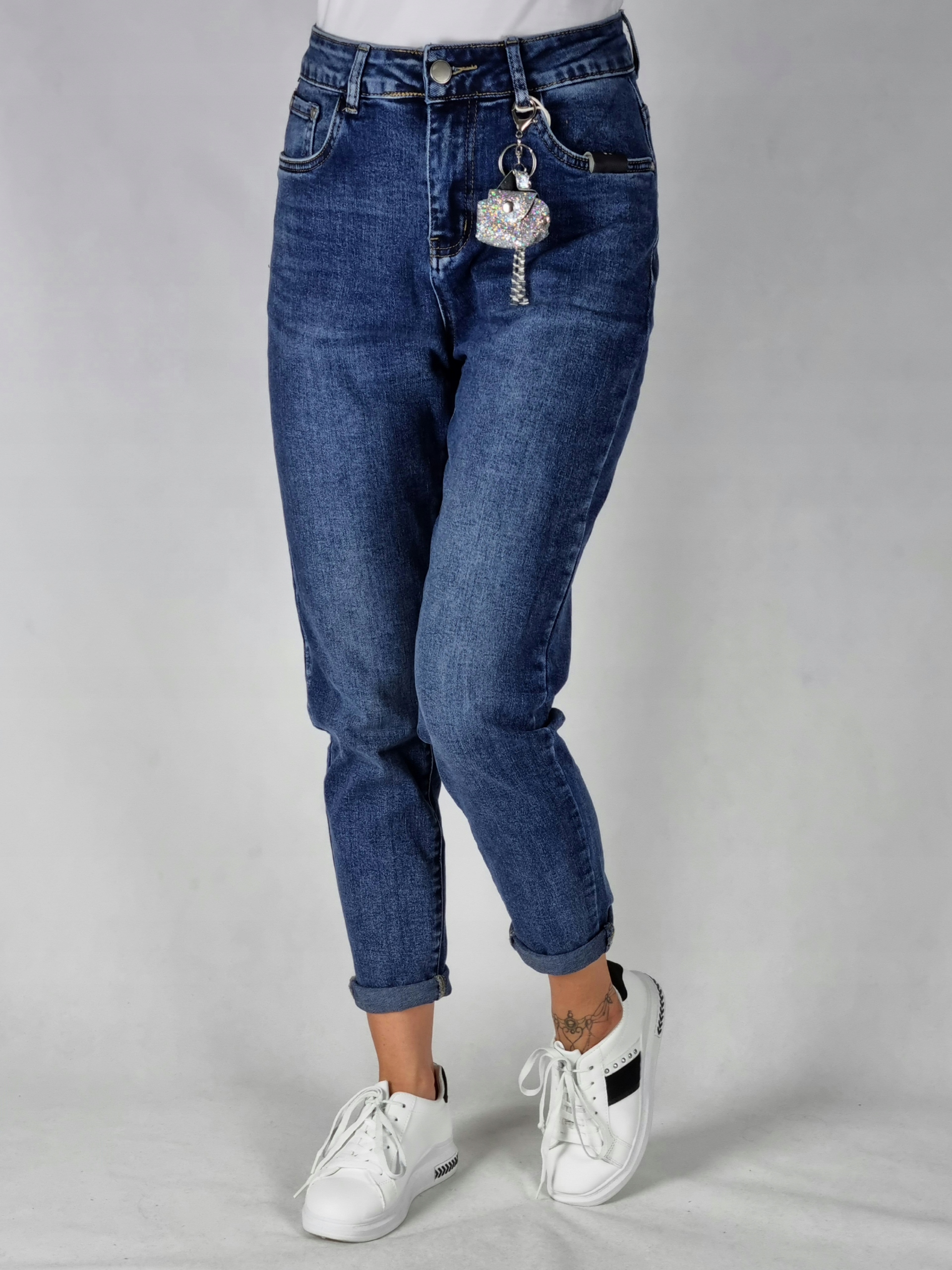 M. SARA BOYFRIEND джинсовые брюки размер M застежка-молния