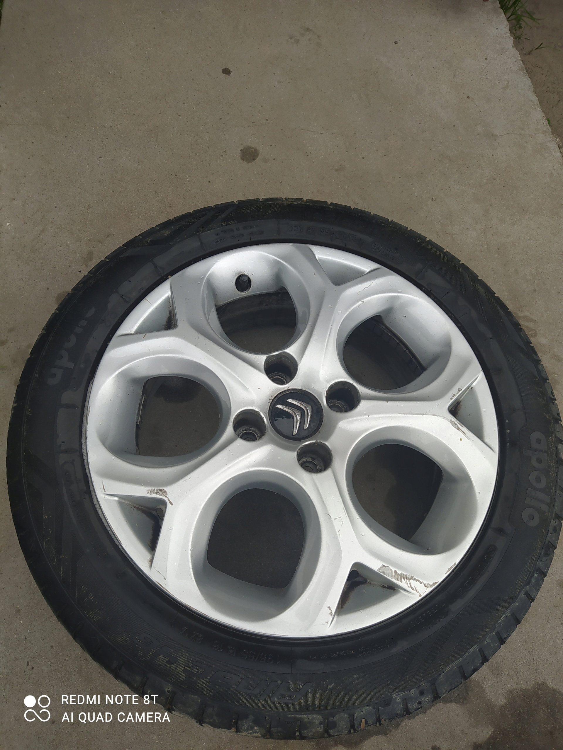 FELGI ALUFELGI OPONY 16' CITROEN C3 DS3 C4 Liczba felg w ofercie 4 szt.