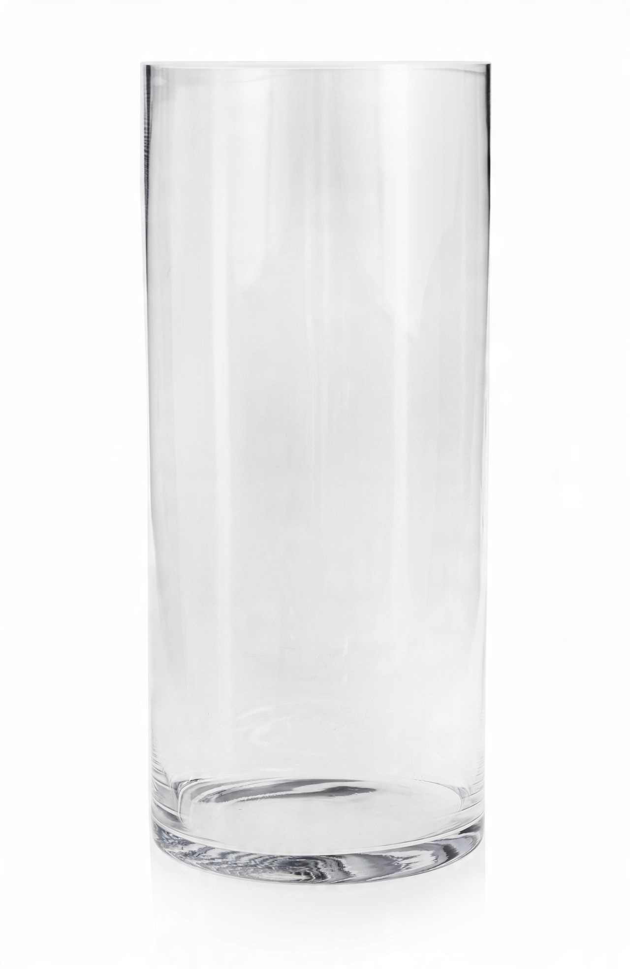 

Duży Wazon szklany na kwiaty Cylinder tuba 50cm