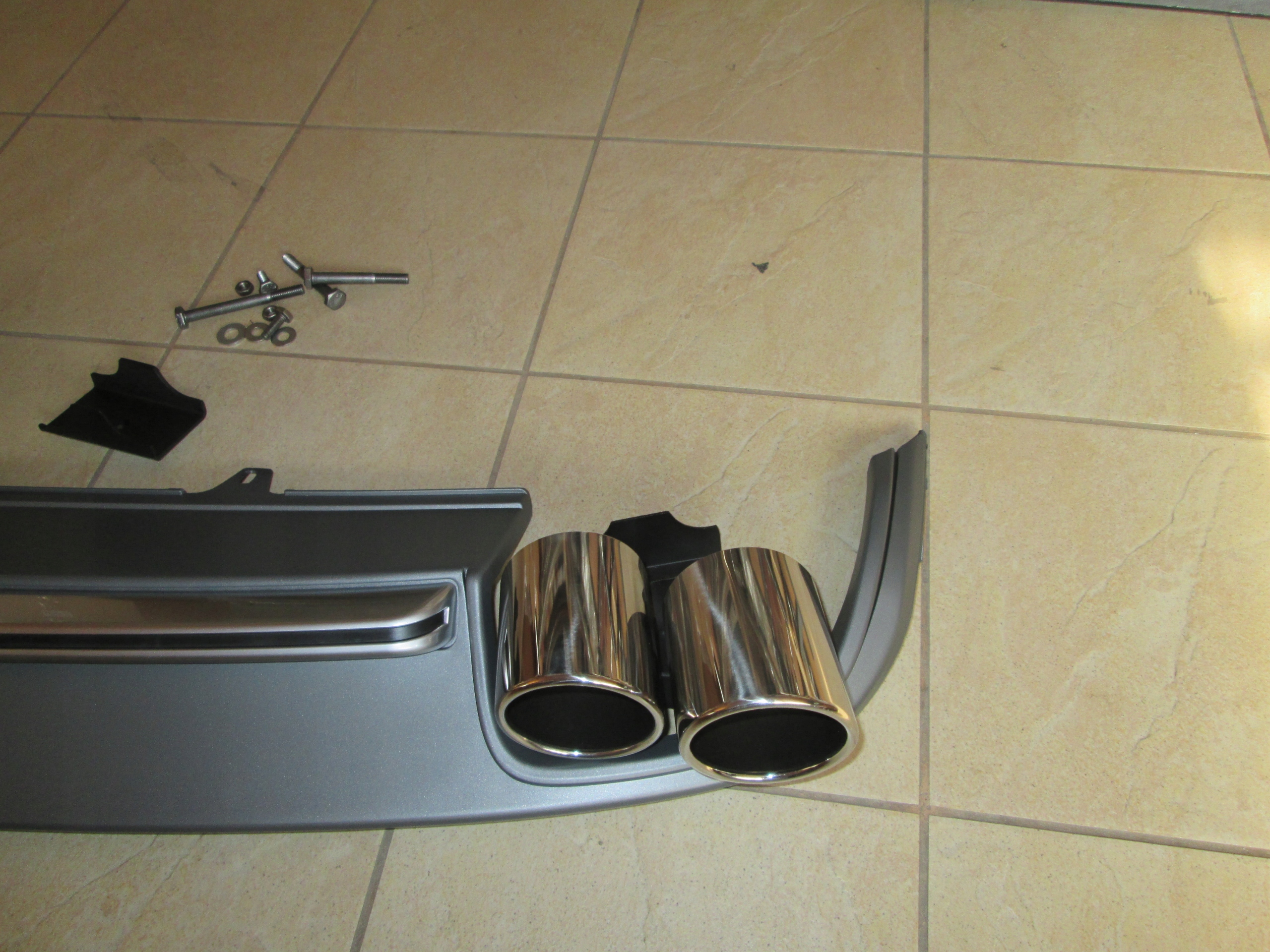 Dyfuzor tylnego zderzaka Audi A4 12-15 wzor S4 Numer katalogowy producenta 1111