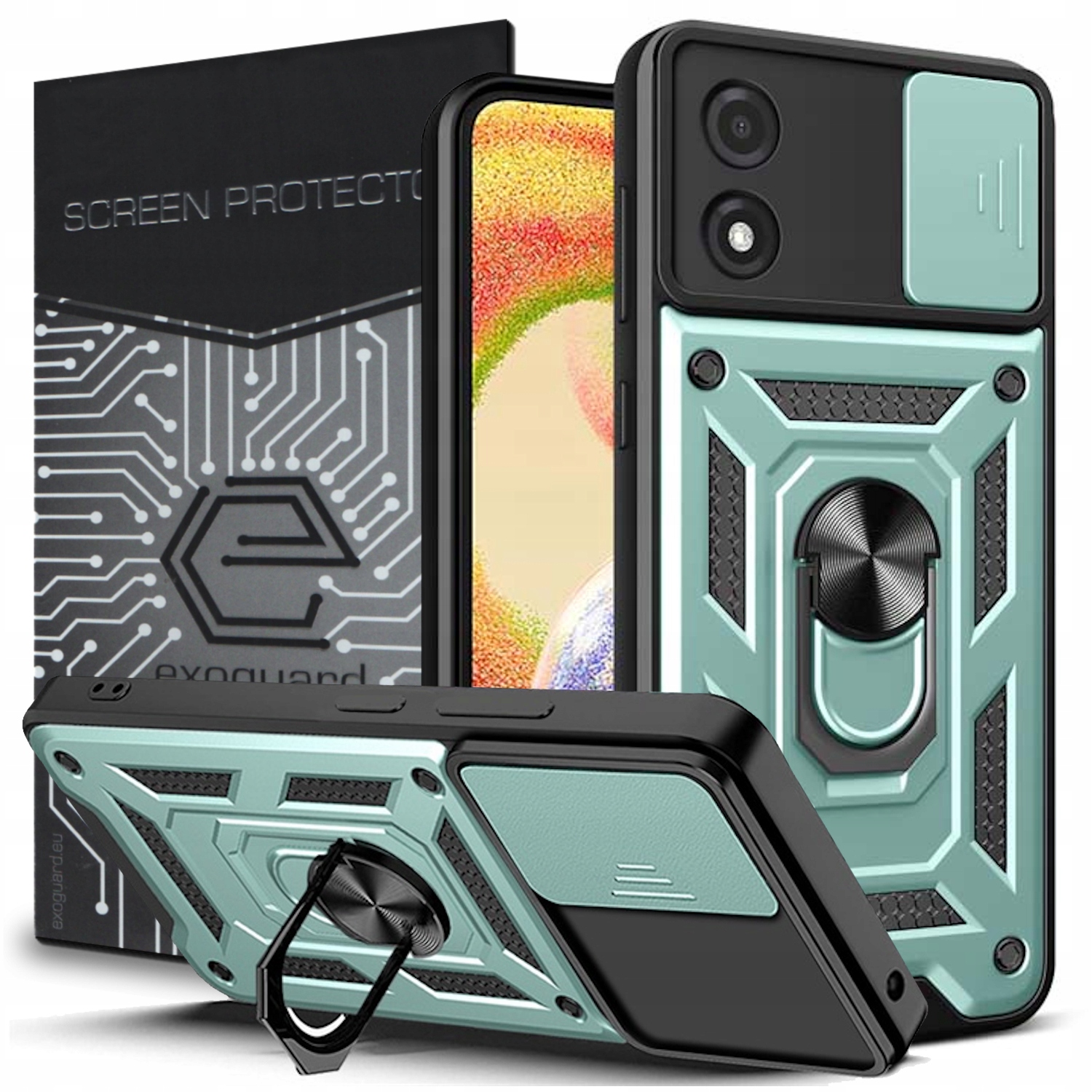 

Etui Pancerne Cover+szkło do Motorola Moto E13