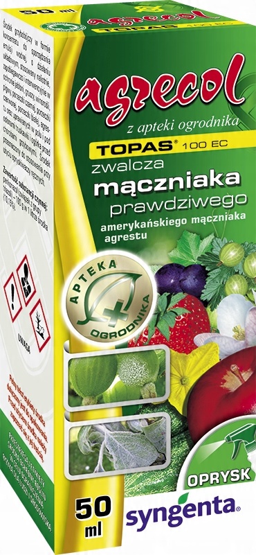 

Topas 100 Ec na mączniaka prawdziwego 5 ml Agrecol