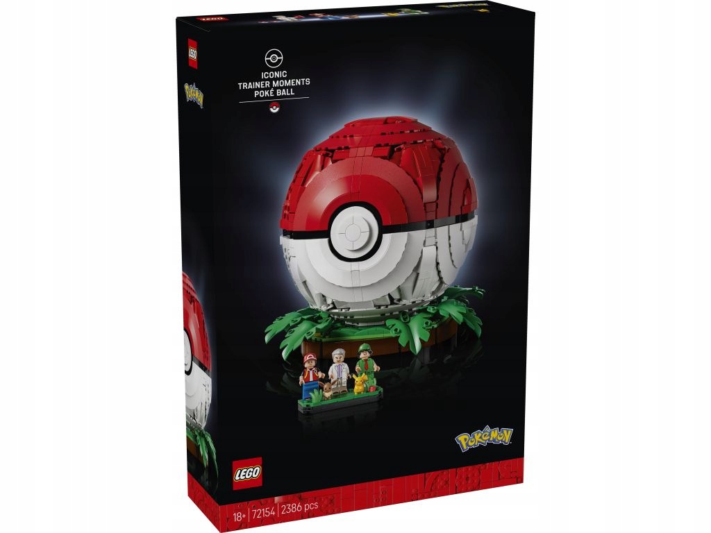 Lego 72154 Pokémon Kultovní Pokéball s trenéry