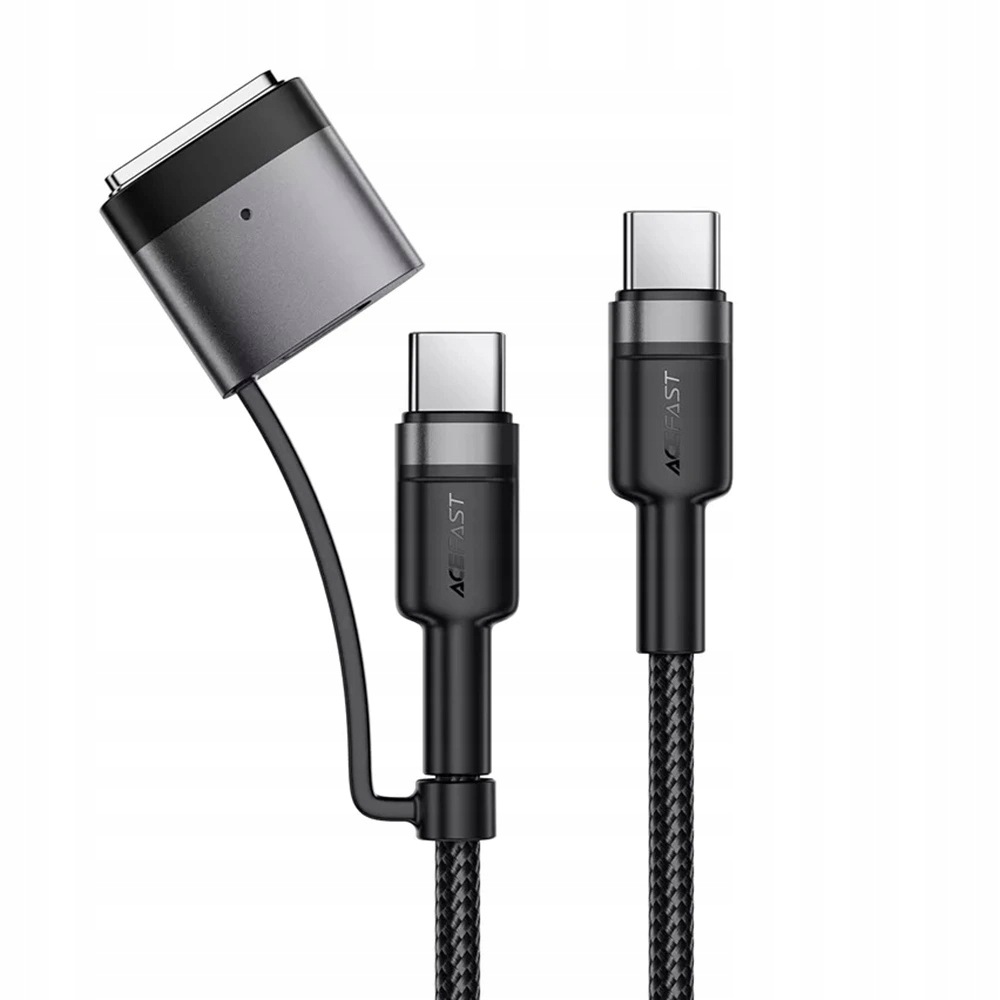 Acefast Kabel do przesyłania Usb-c Usb-c 3 240 (48 5 A), 1,2 czarny