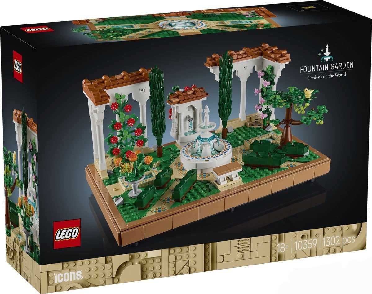 10359 Lego Icons Fontána v zahradě