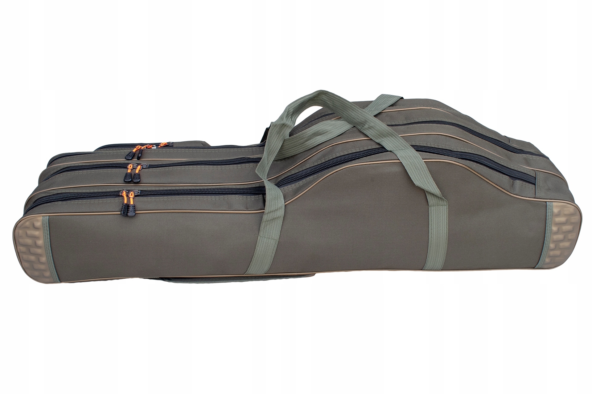 USZTYWNIANY POKROWIEC 100cm 3 KOMORY SUPER JAKOŚĆ TORBA NA WĘDKI Marka FL