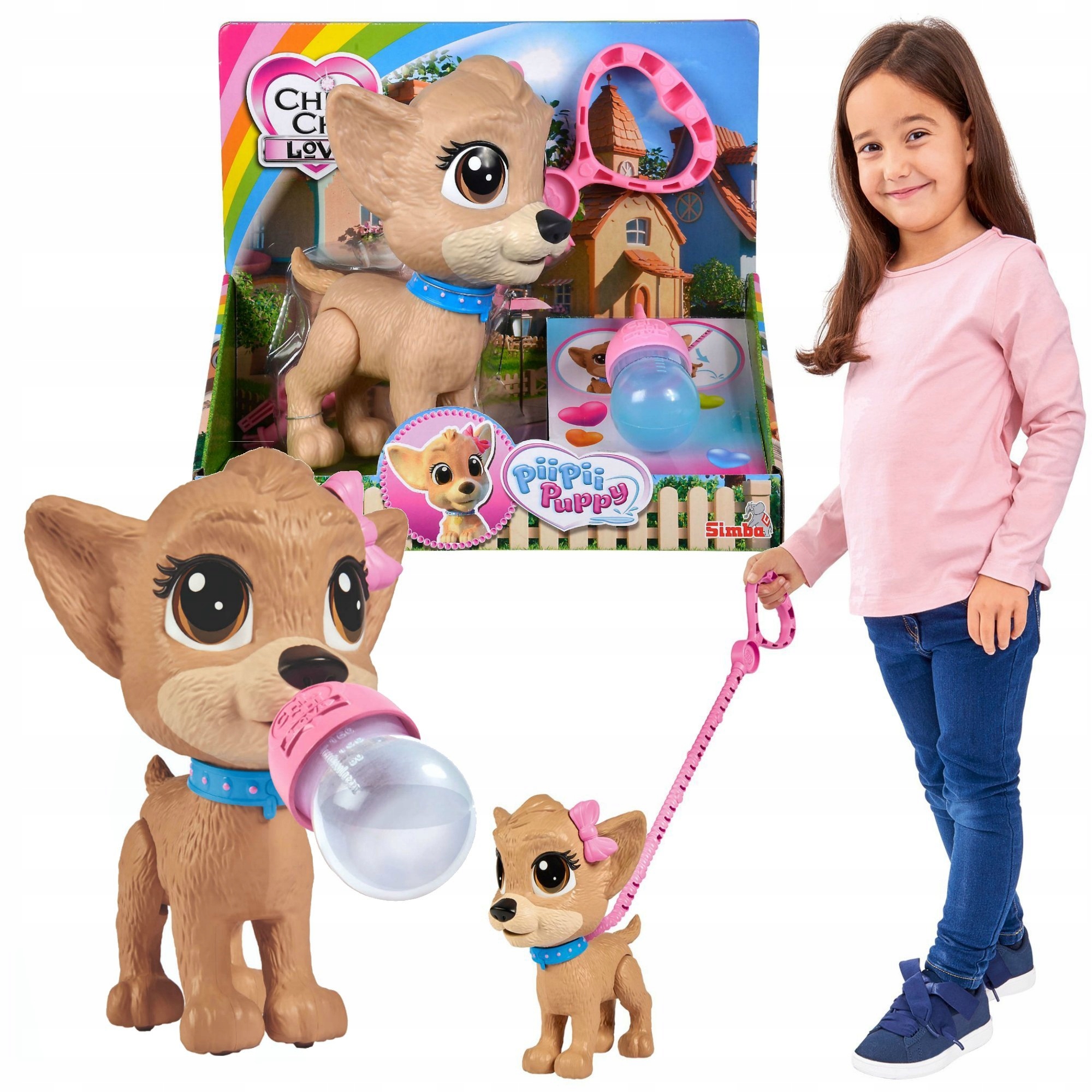 

Piesek Chi Chi Interaktywny Pii Pii Puppy Siusia