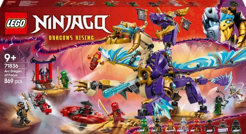 Lego Ninjago Arcismok soustředění 71836