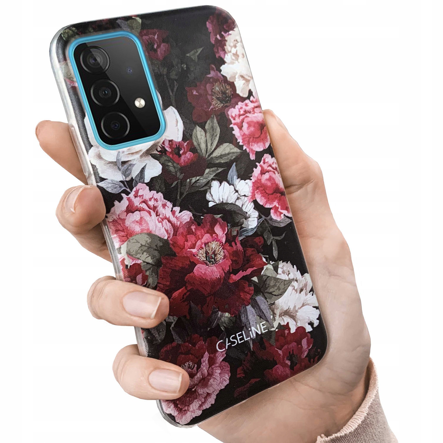

Etui do Samsung A72 5G case guma wzory + szkło