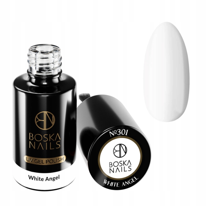 

Boska Nails Lakier hybrydowy 6ml biały Biel 301