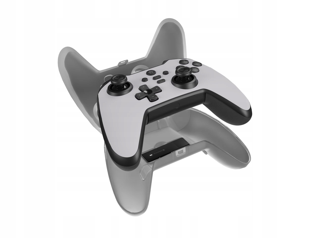 Gamepad przewodowy Genesis Mangan 300, do PC/Switch/Mobil, biały