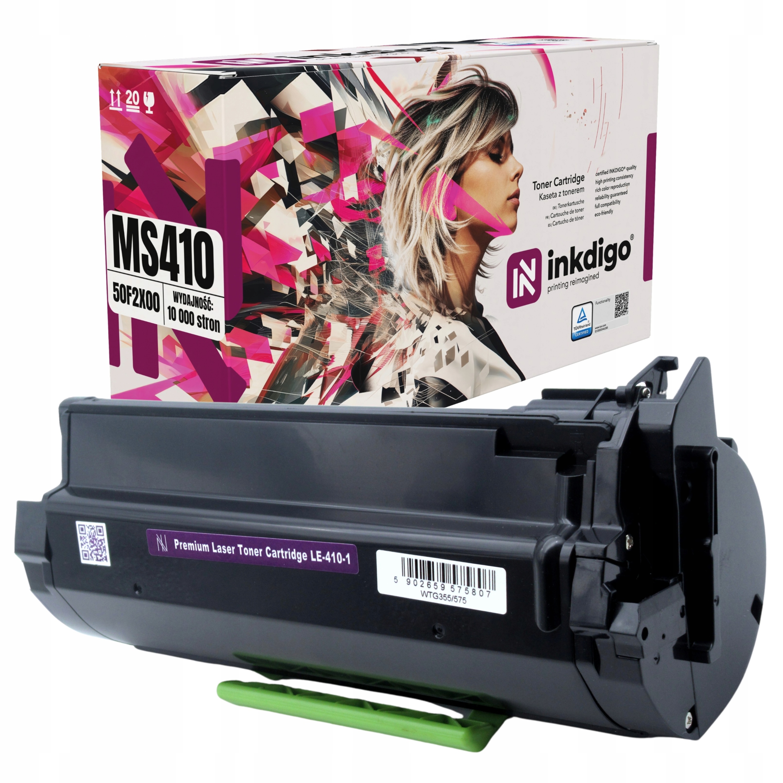 Toner do Lexmark MS410dn MS415dn MS510dn XXL 10K toner lexmark ms510dn