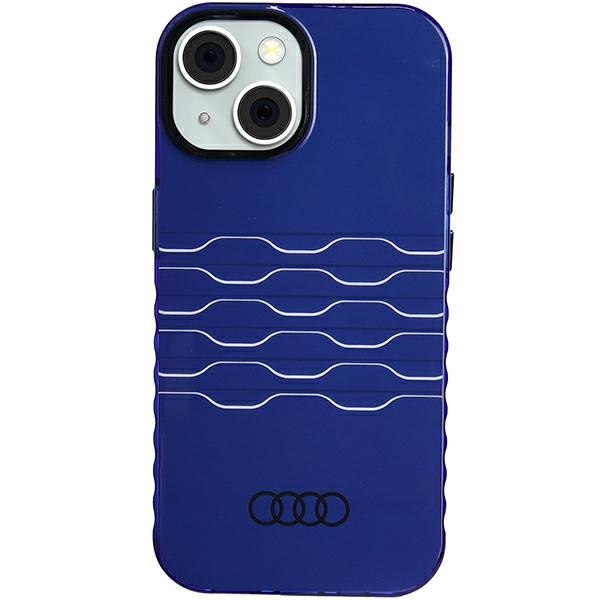 Audi IML MagSafe Case iPhone 15 14 13 6.1" niebieski/navy blue har