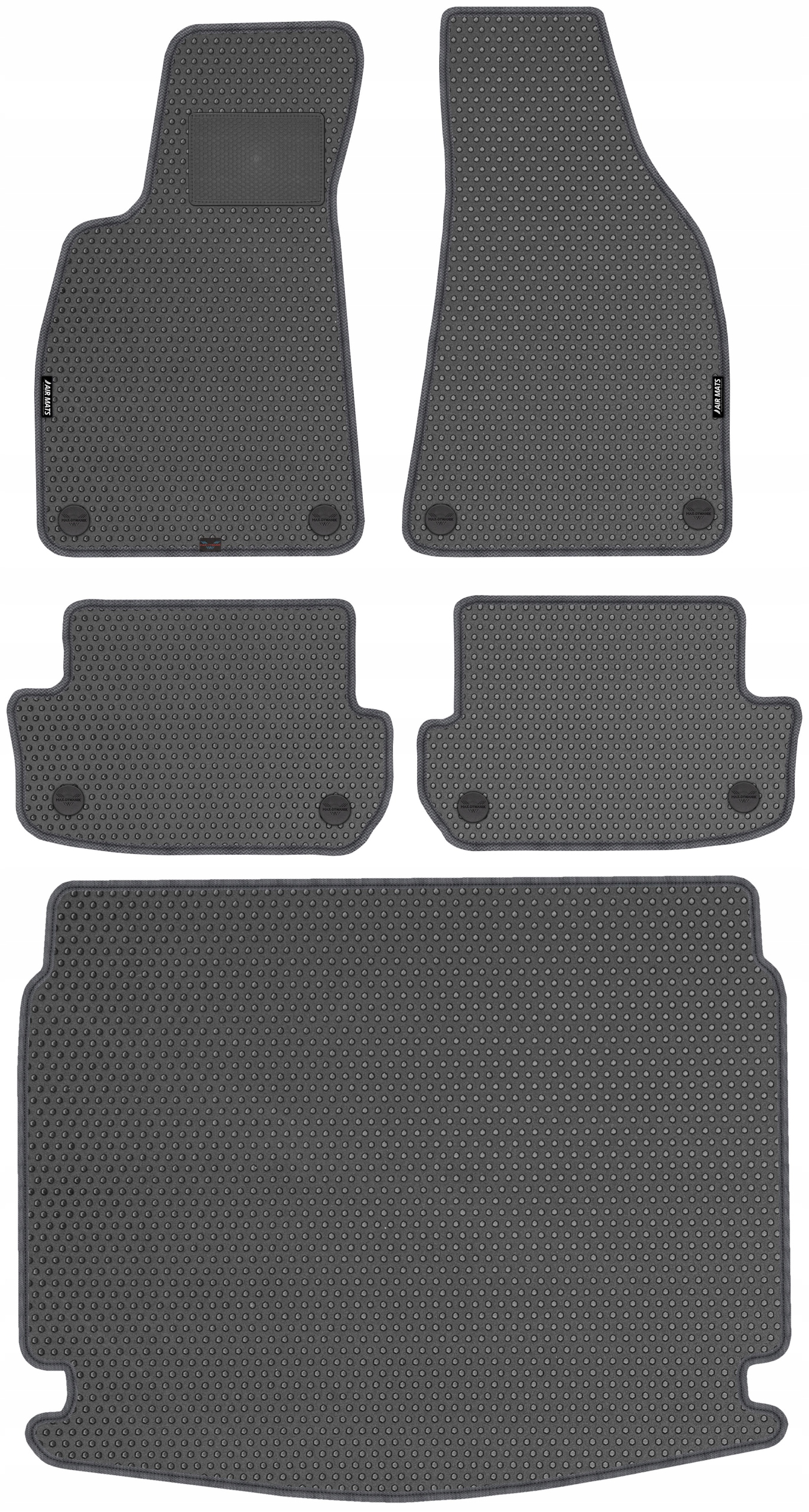 Audi A4 B6 B7 Cabrio 2002-2008 Sada Koberce Eva rohož Air Mats