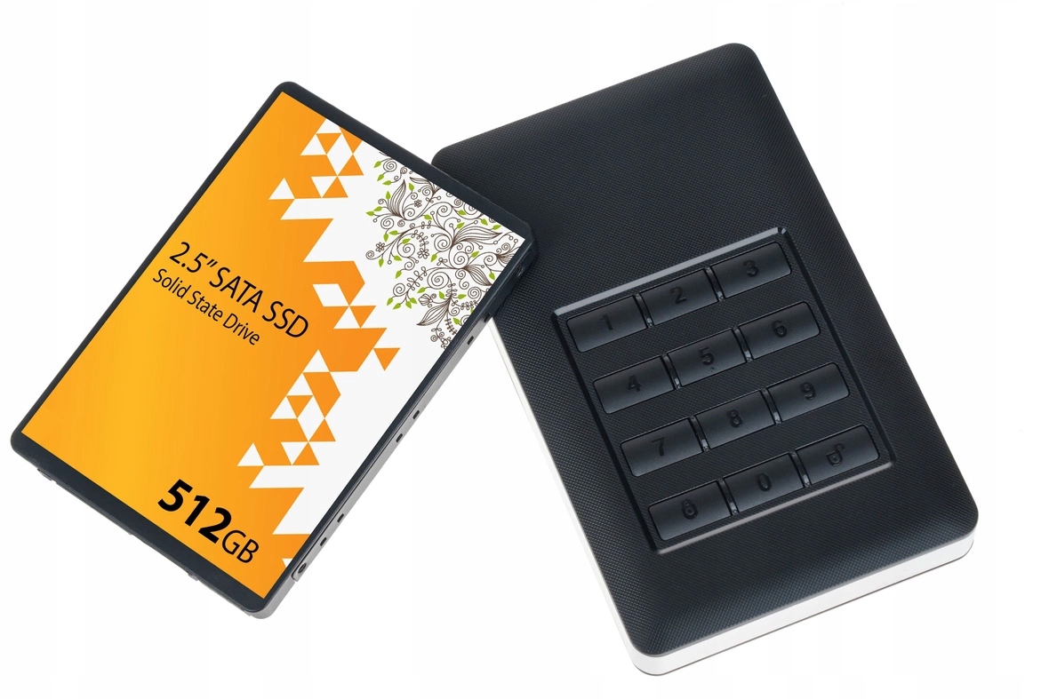 Šifrovaný přenosný Ssd disk 512 Gb Argus GD-25LK01 Usb 256-bit Aes Heslo