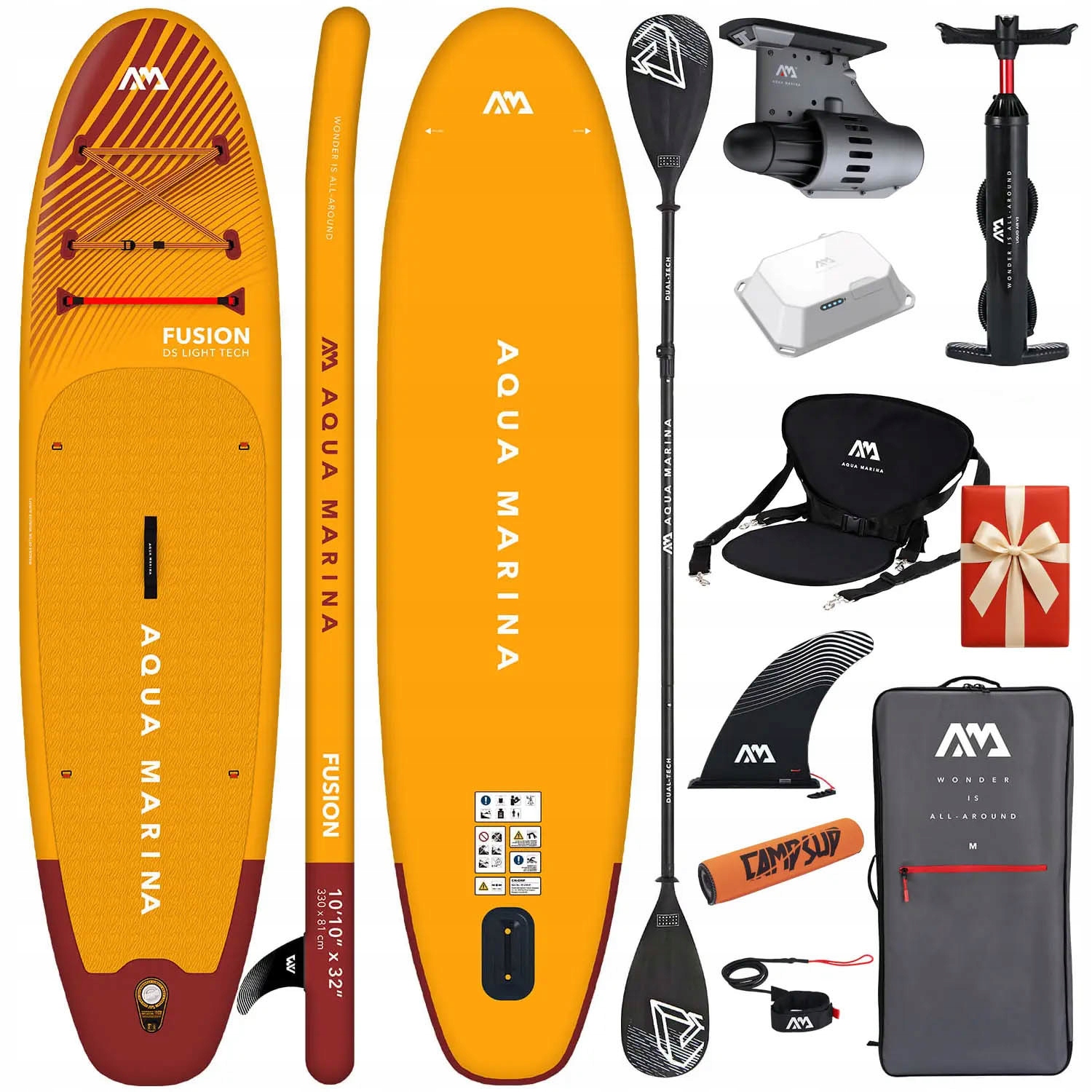 Deska Sup Aqua Marina Fusion 330 cm z silnikiem Bluedrive S |combo Bojka