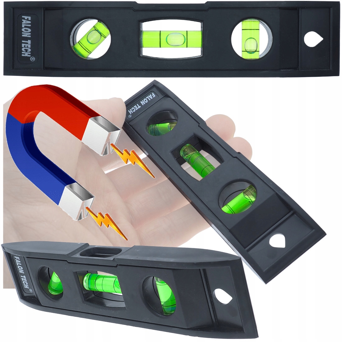 

Poziomica Z Magnesem Mini Poziomica Magnetyczna 15