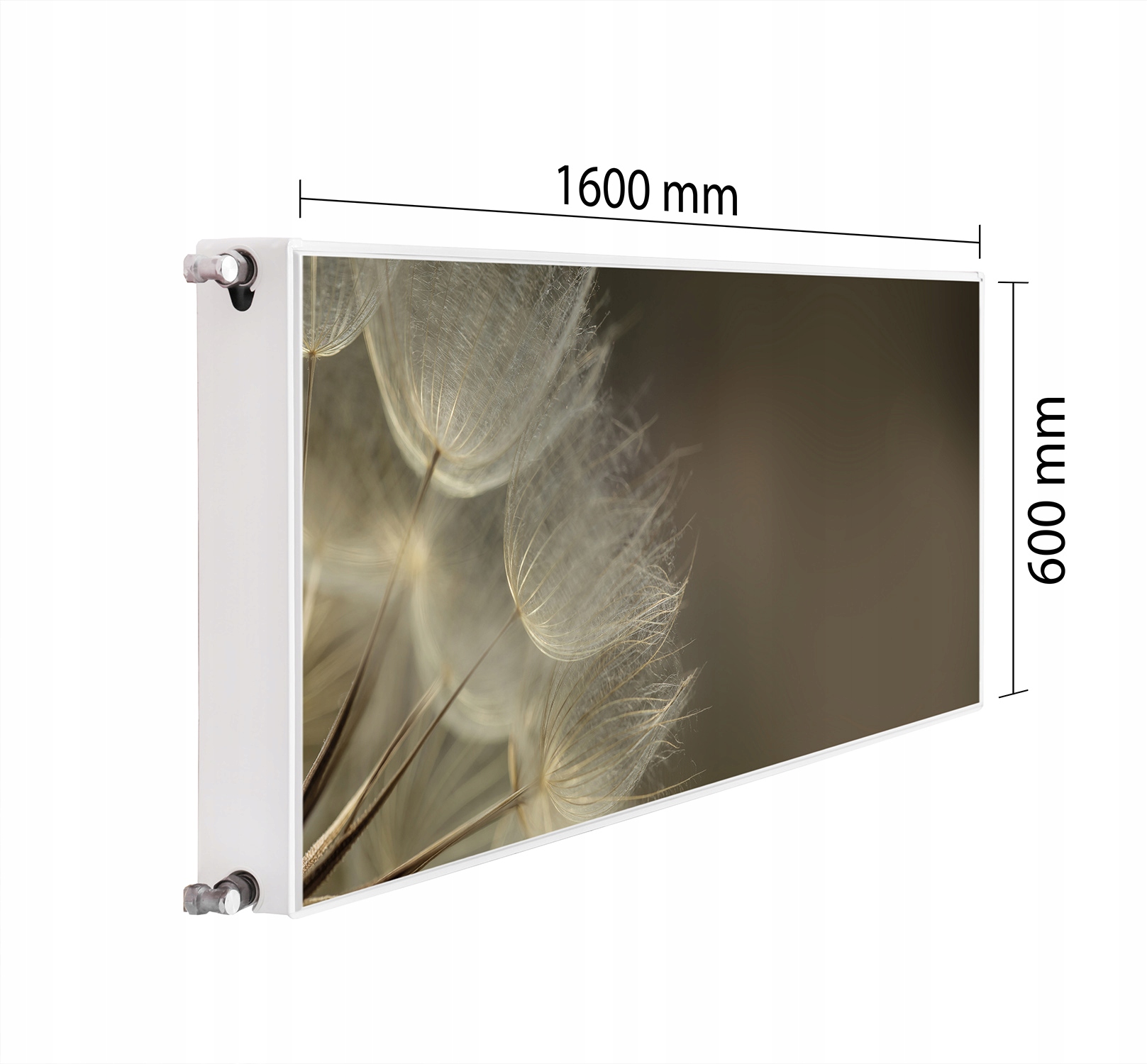 Magnetická Krytka Na Radiátor 160x60 Pampeliška Podložka Magnet