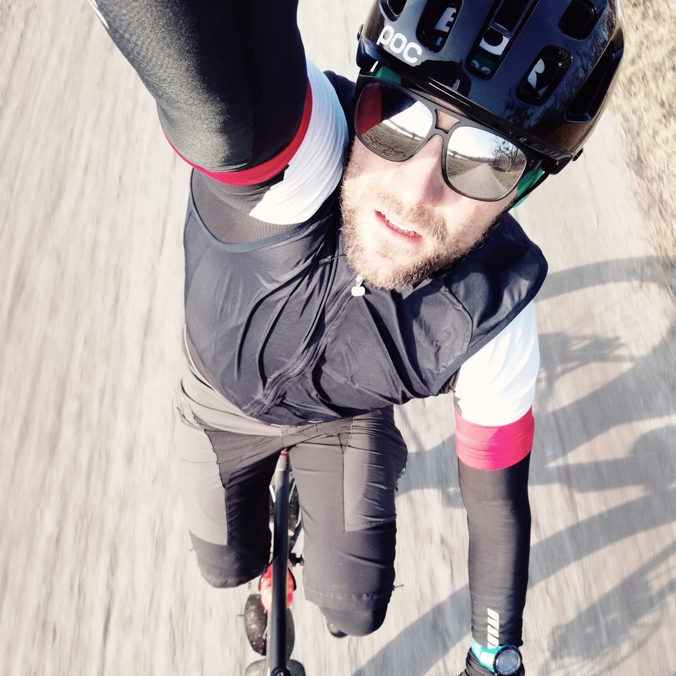 Rękawki rowerowe sportowe kompresyjne termiczne XL Stan opakowania oryginalne