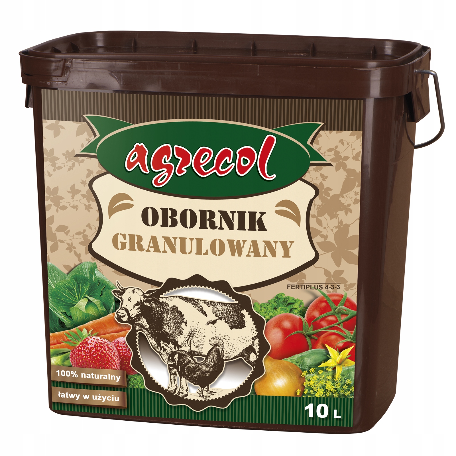 

Obornik Granulowany 10L naturalny Agrecol