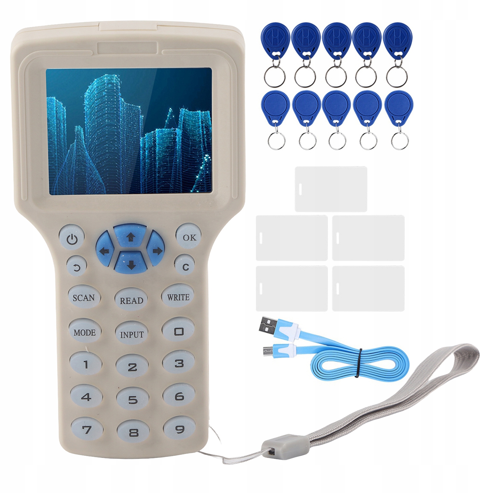 Programátor Duplikátor Čtečka Kopírka Rfid Nfc 5 Karet