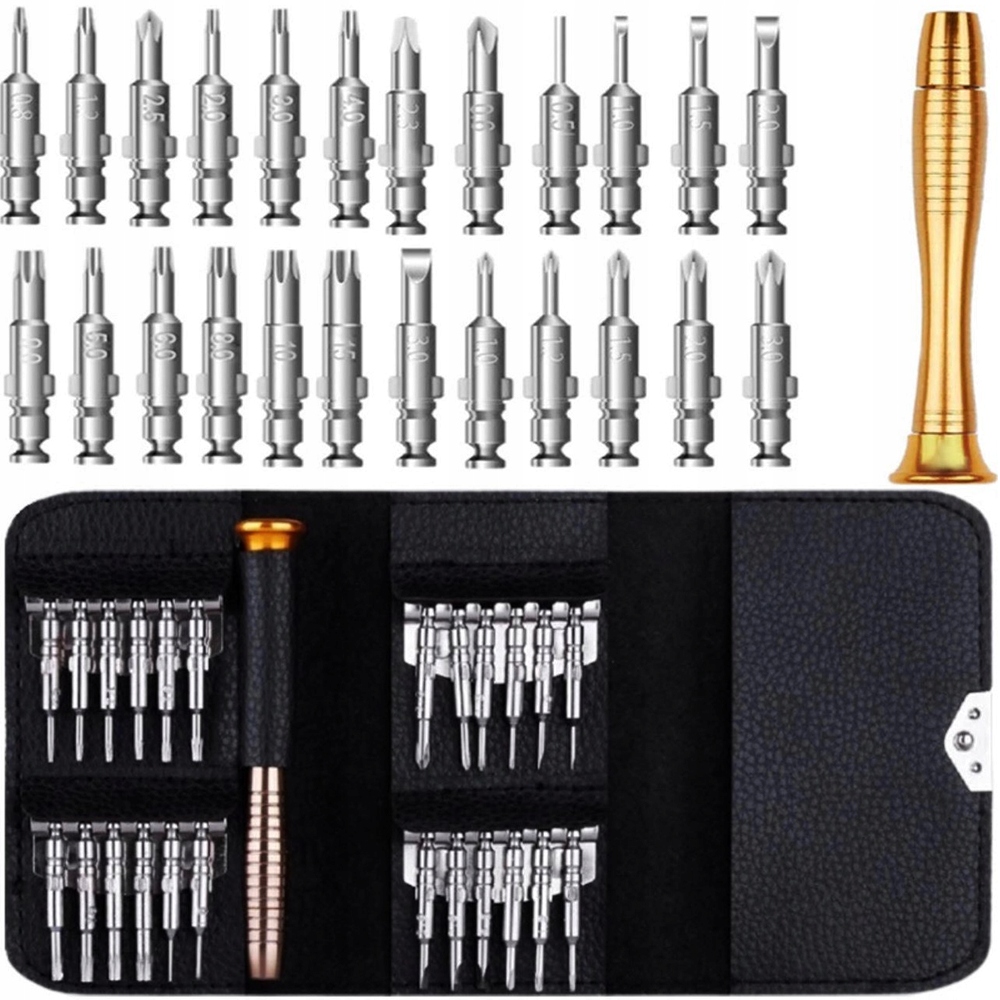 

Zestaw Śrubokrętów Wkrętaków Bity 25 Elementów