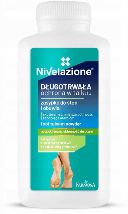 

Nivelazione Zasypka puder do stóp i obuwia 100g