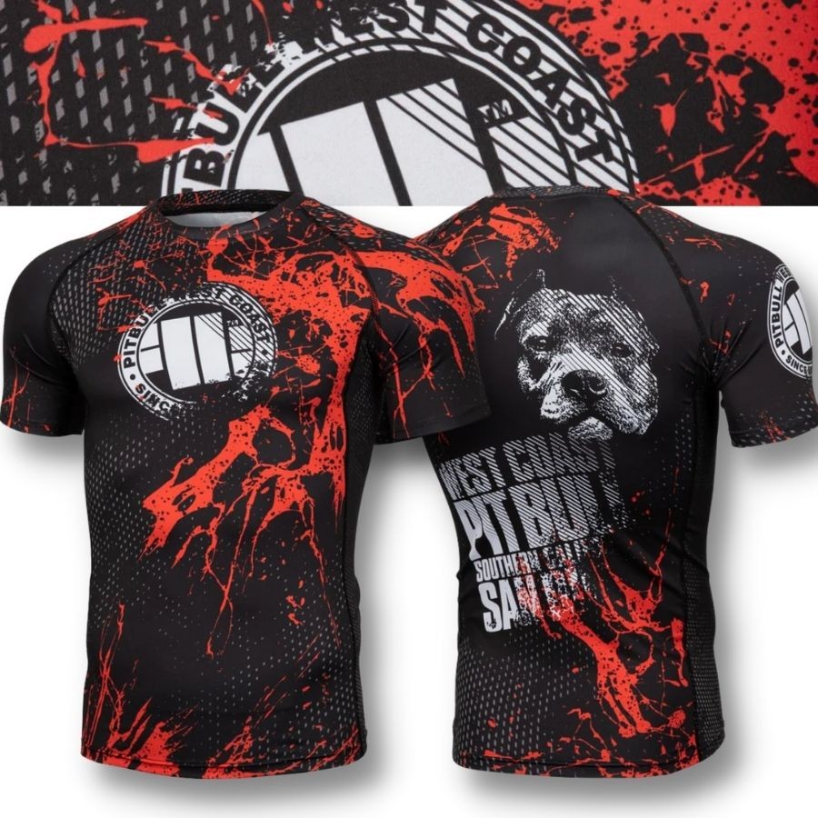 

Koszulka Pit Bull kompresyjna Rashguard pitbull