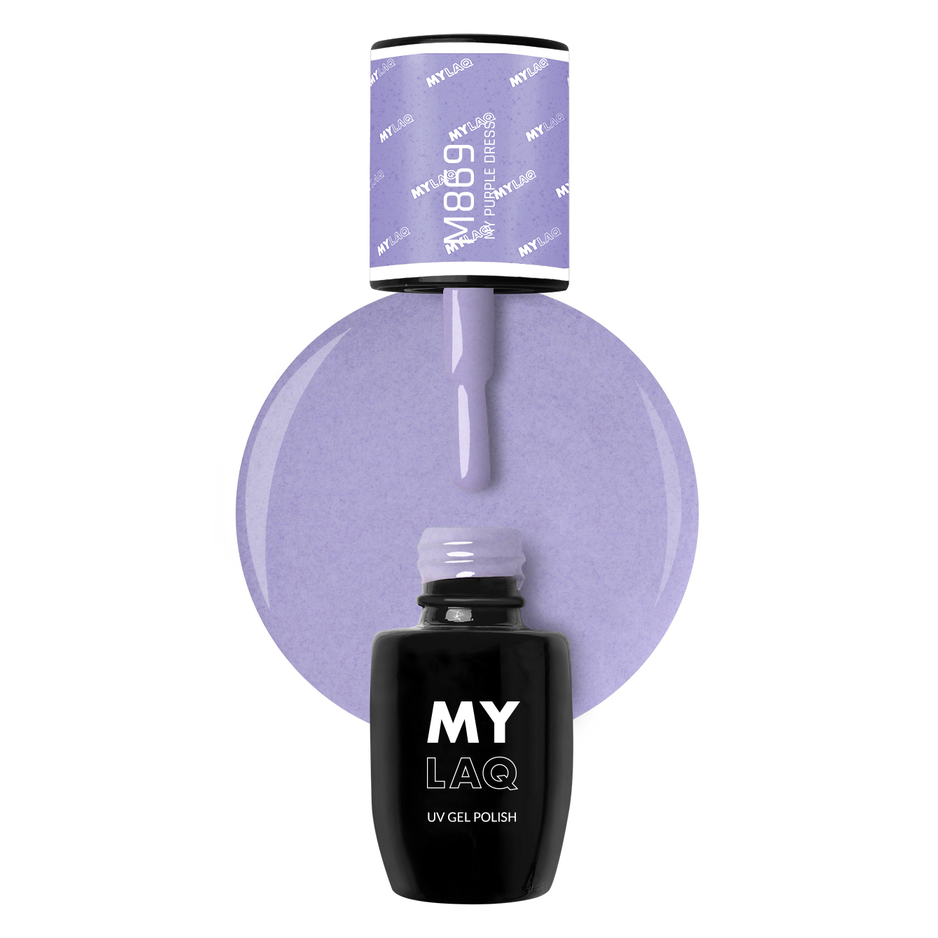 

Mylaq Lakier Hybrydowy My Purple Dress 5 ml
