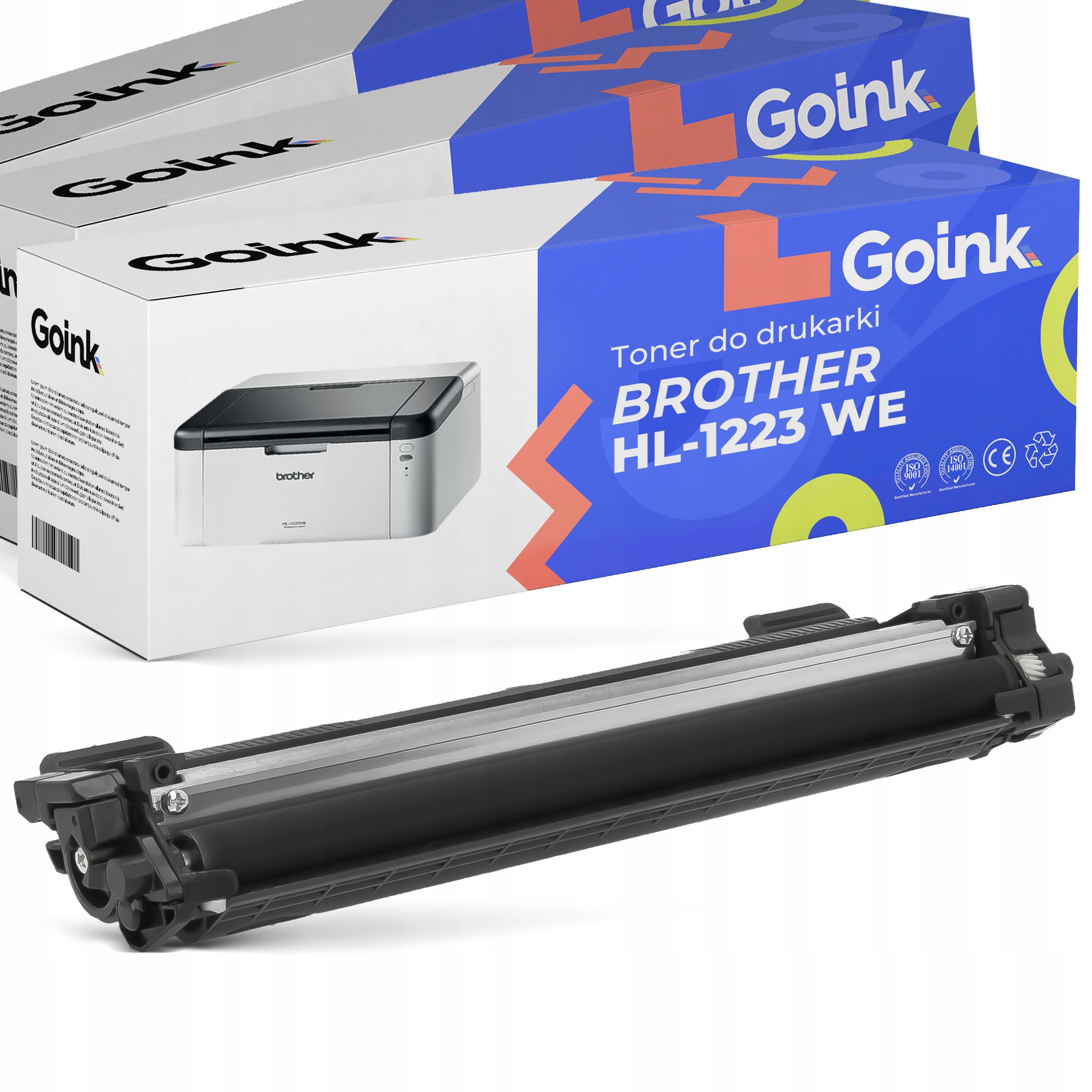 

3x Toner do Brother HL-1223 We Czarny TN-1090