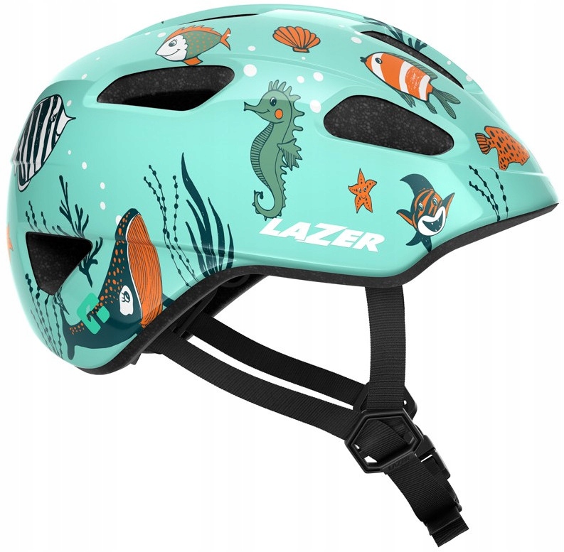Kask rowerowy dziecięcy Lazer Pnut KinetiCore 46-52 cm Sealife Bezpieczny