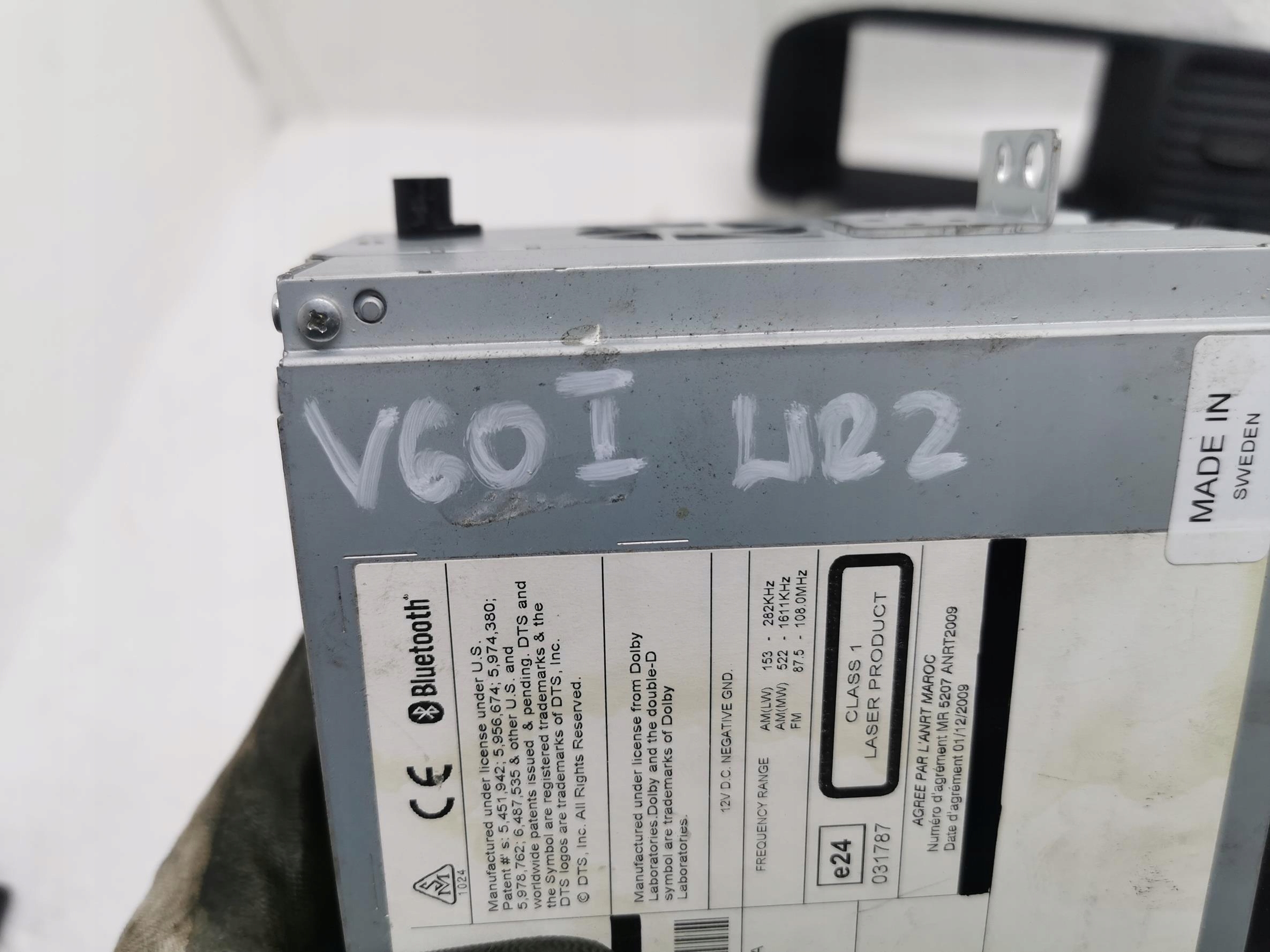 RADIO CD MP3 lettore VOLVO V60 e 31358290AA 10-18