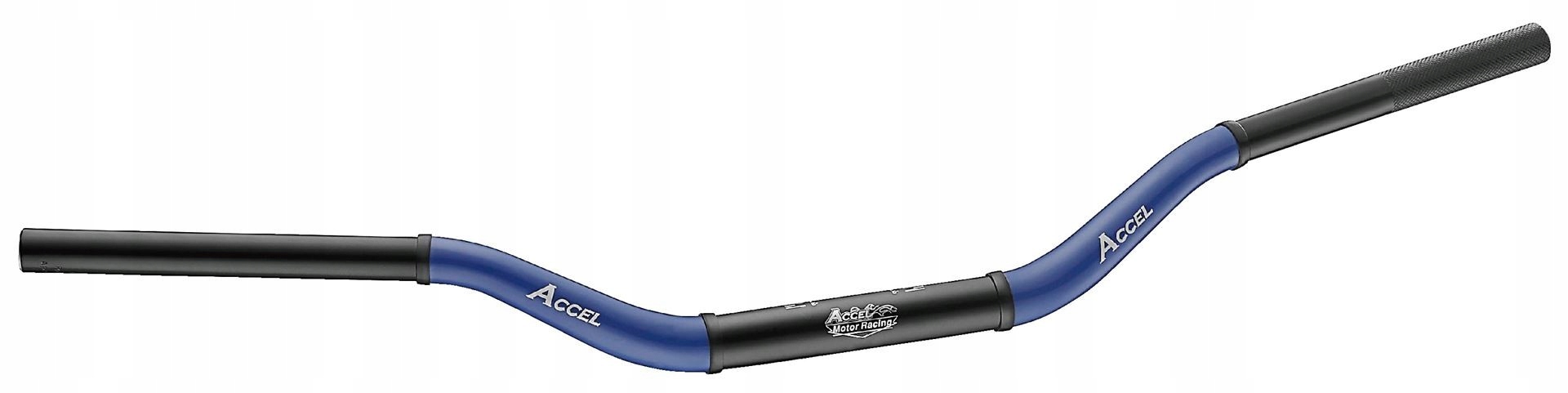 Accel riadidlá hliníkové nízke 28,6 mm Taper MX Modré
