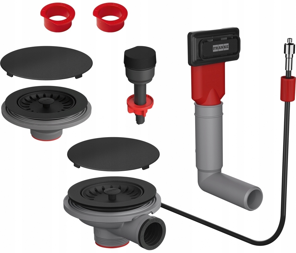 Franke Odtok Color Line S Automatickou Zátkou, Čierny Mat