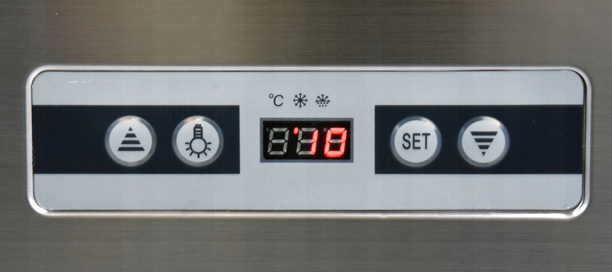 WITRYNA CHŁODNICZA NA CIASTA DESERY 270L CZARNA Model YG-05064