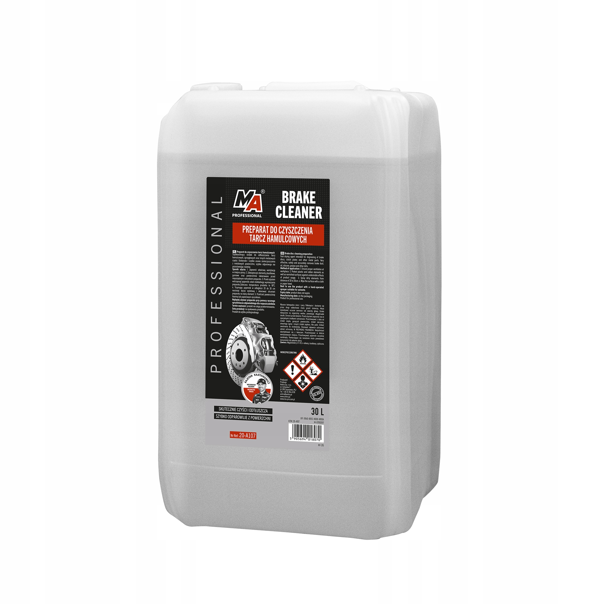 20-A107 Amtra Prostriedok Na Čistenie Brzdových Kotúčov 30 L Amtra